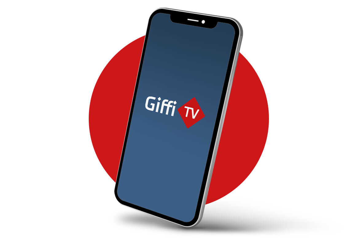 GIFFI.tv als App Halten Sie GIFFI.tv in Ihren Händen